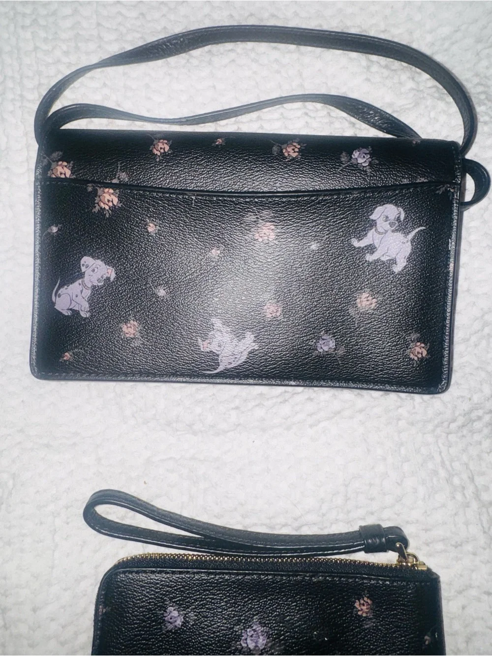 Coach 101 Dalmatian Crossbody and Wristlet Set. NWT vintage! - Picture 4 of 14